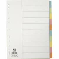 Q-connect faneblade A4 10-delt