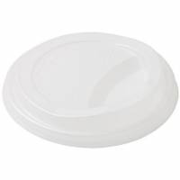 Engangsl&aring;g bioplast &Oslash;90mm hvid 50stk