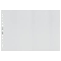 Leitz Recycle plastlomme A3 tv&aelig;rformat 100my klar 25stk