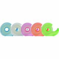 Tapedispenser Q-Connect - 19mm x 33m - Transparent.ass.