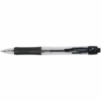 Q-connect 0,7mm kuglepen i sort