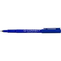 Q-connect fineliner 0,4mm bl&aring;