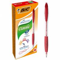 BIC Atlantis kuglepen 0,32mm r&oslash;d