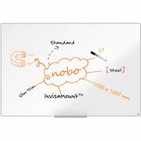 Nobo Impression Pro st&aring;l whiteboard 150x100cm hvid