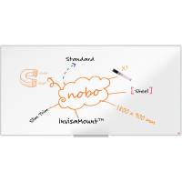 Nobo Impression Pro st&aring;l whiteboard 180x90cm hvid