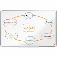Nobo Premium Plus emaljeret whiteboard 90x60cm hvid