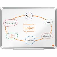 Nobo Premium Plus st&aring;l whiteboard 60x45cm hvid