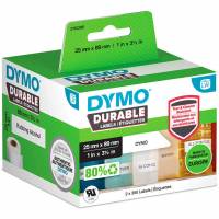 Dymo Durable etiketter 25x89mm hvid