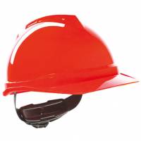 MSA V-Gard 500 sikkerhedshjelm r&oslash;d