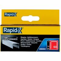 Rapid h&aelig;fteklammer 53/14 2500stk