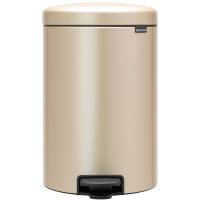 Brabantia NewIcon pedalspand 20L Champagne