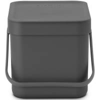 Brabantia Sort & Go affaldsspand 6L gr&aring;