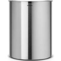 Brabantia papirkurv 15L mat st&aring;l