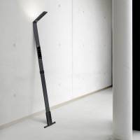 LUCTRA FLEX tr&aring;dl&oslash;s gulvlampe i sort