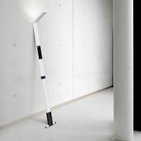 LUCTRA FLEX tr&aring;dl&oslash;s gulvlampe i hvid