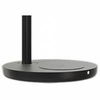 Luxo bordfod med oplader sort