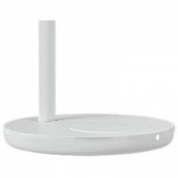 Luxo bordfod med oplader hvid