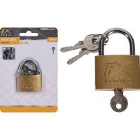 H&aelig;ngel&aring;s 40mm messing med st&aring;lb&oslash;jle