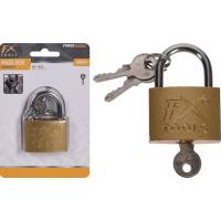 H&aelig;ngel&aring;s 50mm messing med st&aring;lb&oslash;jle