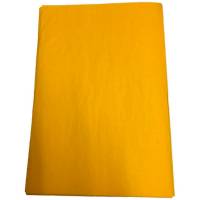 Silkepapir 75x50cm 17g m&oslash;rkegul 24ark