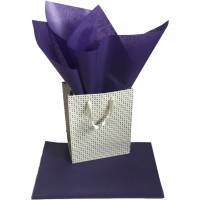 Silkepapir 75x50cm 17g Dark Violet 24ark