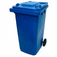 Skraldespand 120L 480x540x930mm bl&aring;