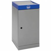 Sorteringsboks med l&aring;g 70L bl&aring;