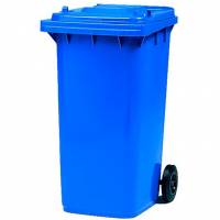 Skraldespand 240L 580x670x1070mm gr&aring;