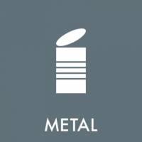 Metal piktogram 12x12cm