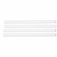 Suger&oslash;r papir 220 mm &Oslash;13 mm hvid 100 stk