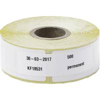 Q-connect etiketter 25x54mm 2x500stk