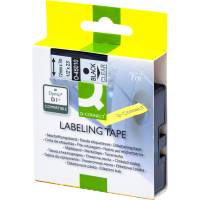 Q-connect D1 45010 12mm sort/klar