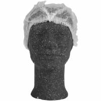 Nonwoven h&aring;rnet str. L hvid