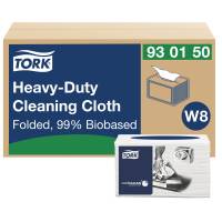 Tork 930150 Heavy-Duty W8 aft&oslash;rringsklud hvid