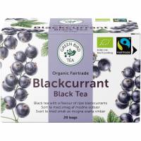 Green Bird Blackcurrant &oslash;kologisk te 20 breve