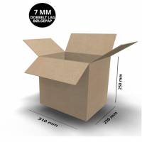B&oslash;lgepapkasse 7mm 310x230x250mm 17,83ltr