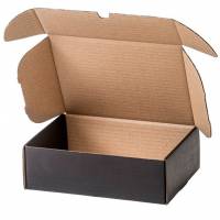 Post&aelig;ske 185x110x30mm 3mm mat sort