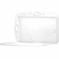 Durable 54x87mm 1-kort kortholder transparent