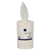 Abena 1lags aft&oslash;rringspapir hvid 12ruller