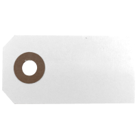 Manillam&aelig;rker 50x100mm hvid 1000stk