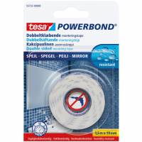 Tesa Powerbond dobbeltkl&aelig;bende tape 19mmx1,5m hvid