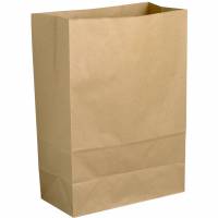 Klodsbundspose 9L 22x14x35cm brun 250stk