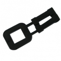 Pallesp&aelig;nde 16mm sort 1000stk