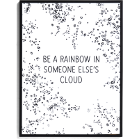 Day ramme 30x40cm sort