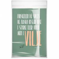 Cellofanpose med limluk A6 klar 100stk