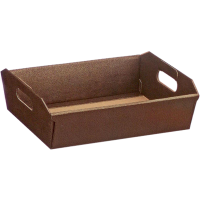Gavekurv 350x260x70mm brun