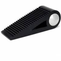 Kiled&oslash;rstopper 14x4,5cm gummi sort