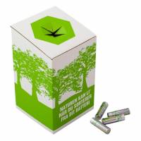 Milj&oslash;kasse til brugte batterier 120x120x200mm