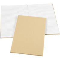 Kinabog A4 60ark linjer natur