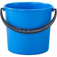 Spand med hank 10L havbl&aring;